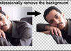 edit 2 photos and change it into transparent or any color you want small2