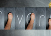 write your message with chalk in this compositing video small2