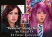 turn your face into a cool realistic MANGA small2