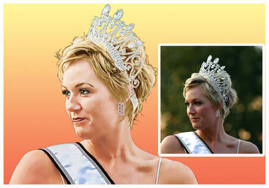 turn your color photo into a pop art cartoon big2