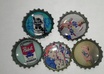 send you a set of bottle cap wine charms or magnets small2