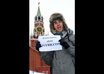 take a photo with your message in front of the most popular places in Moscow, Russia small2
