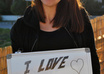 take nice PHOTOS holding a white board handritten sign/printed paper of your website, business, message or anything, in less than 24 hours small2