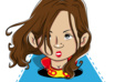 create a cute drawing of you small2