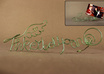 create your logo, message, or name with wire art small2