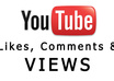 provide 250 views, 50 likes and 10 comments on your Youtube video small2