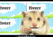 create an animated Greeting, Advertisement Message by Hannah, Harry the Hamster small2