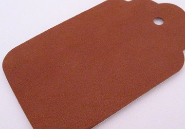 send 2 large real leather gift tags to your US address big2