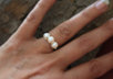 make a Sterling Silver White Pearl Ring small2