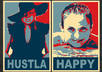 make your 3 photos into an Obama style poster small2