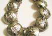 send you one skull and crossbones button bracelet small2