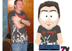 make your COOL Chibi Cartoon South Park inspired avatar with your message small2