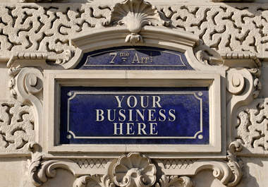 personalise a Paris road sign big2