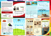 design  brochure flyer postcard rackcard Or Catalog any 1 design A5 size 1 side small2