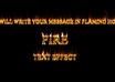 write your message in flaming hot fire text effect small2