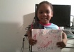 have Elijah my 4 year old Artist grandson draw a personalized colorful artwork design small2