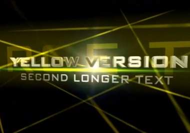 create A 10 Second Animated Text Video Intro In Your Choice of Colors big2