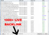 create 1000+ LIVE Links from Unique Blogs and Lindexing small2
