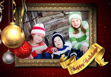 create a HOLIDAY Greetings Video of your photo big2