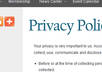 write a customized Privacy Policy and Terms of Service for your Website small2