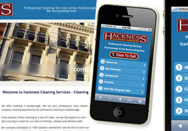 make a 3 page mobile website for your business big2