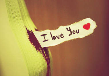 write your message in a little paper big2
