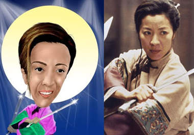 make funny face caricature, avtar for your social activity big2
