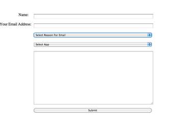 write a php contact me script for your website big2