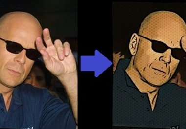 create a cartoon version of your pictures only big2