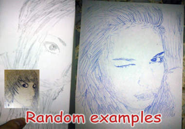 draw a portrait of someone, or a fantasy draw big2