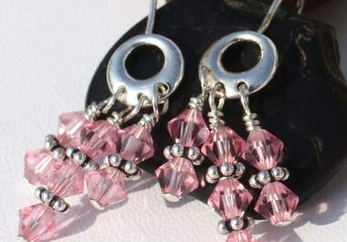 teach you how to make a beautiful pair of wire wrapped earrings big2