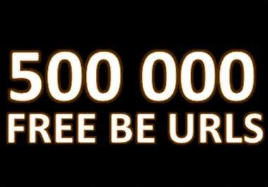 give You 1 MILLION Unique Blog Urls List + Stunning Bonus big2