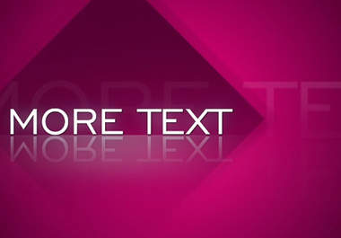 create a Diamond Flash video of your logo and text big2