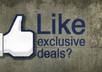 do a 24hr campaign on Facebook, sending you 450+ facebook LIKES or FANs small2
