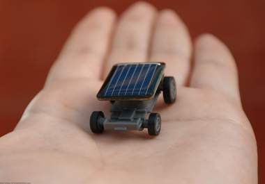 make you smile when you get this Worlds Smallest Solar Powered Car with FREE shipping Worldwide Only big2