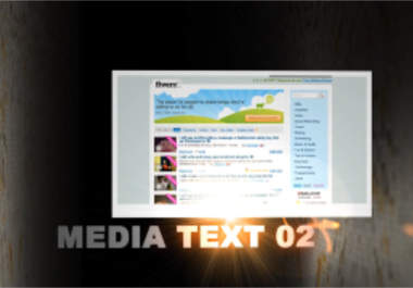 create an awesome FLARES presentation video for you media and text big2