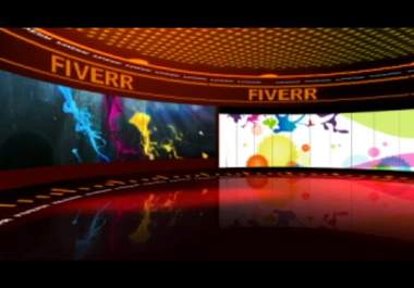 create a video intro like the tv studio style big2