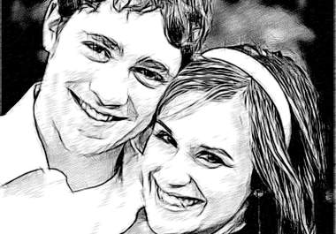 turn your photo into pencil or chacoal sketch big2