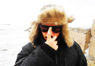 take an Awesome picture with your message written on my Sunglasses big2
