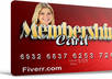 create a custom membership card/credit card image for your website or business small2