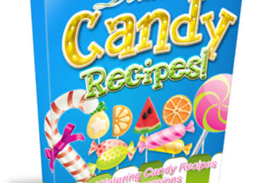 give minisite graphic, psd, header,banners, ecover,cd, boxes gif,jpg,png in candy niche big2