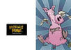 cartoonify an animal, monster, or what ever else along with a personal message and situation and make it a Card small2