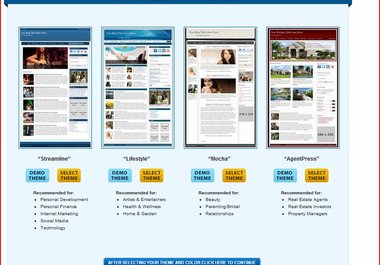 setup and Install a WordPress Blog on a premium theme big2
