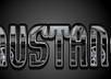 design a graphic of your FAVOURITE car, embedded in any metallic looking word small2