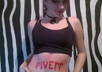 record a hot SEXY video with your website name or any other message written on my body and you get to choose the music and my clothes small2