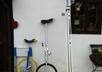 ride my Up to 10 foot unicycle and juggle flaming torches, uni is EXTRA small2