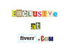promote your Brand Name, Site, Logo, Birthday Sayings, and any other message using my Magazine Letter Animation small2