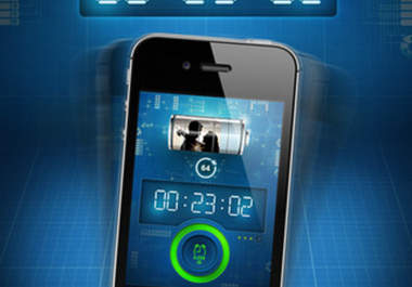 create a iPhone battery application big2