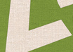 design a professional mockup LOGO to look like printed on canvas, be eco green small2