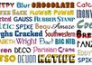 send you 750 awesome fonts I have collected over a long period of time, all of which surpass 10 Font packs. They even include LovelyLove, Sports, Christmas, Foreign, Helvetica...etc. small2